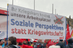 Löhne rauf! Rüstung runter! Heraus zum 1. Mai!