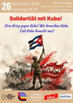 Solidarität mit Kuba!